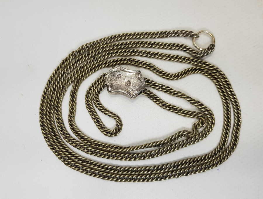 OSMANLI TUĞRALI GÜMÜŞ SAAT KÖSTEĞİ 