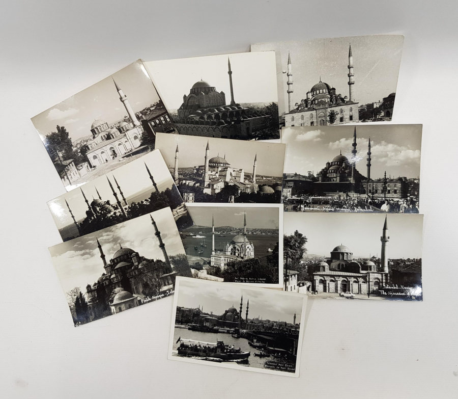 10 ADET İSTANBUL CAMİLERİ FOTOĞRAFI LOTU 