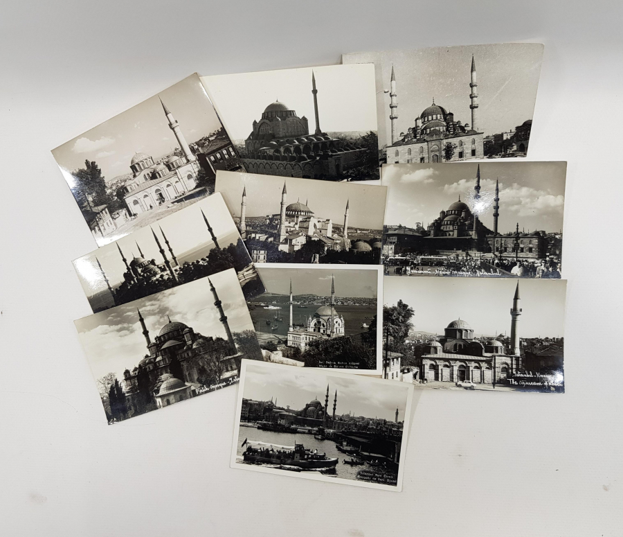 10 ADET İSTANBUL CAMİLERİ FOTOĞRAFI LOTU 