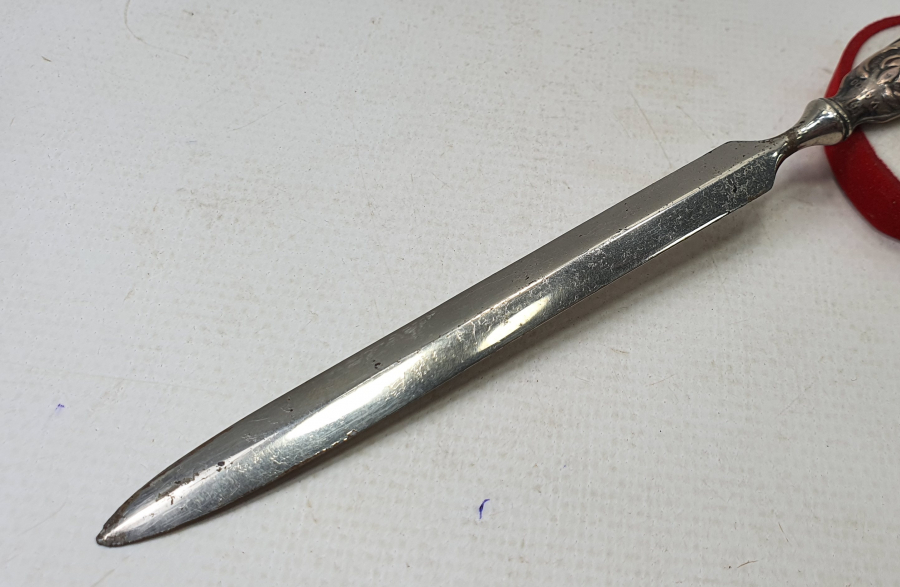 1900 BAŞLARI GÜMÜŞ SAPLI ZARF AÇACAĞI