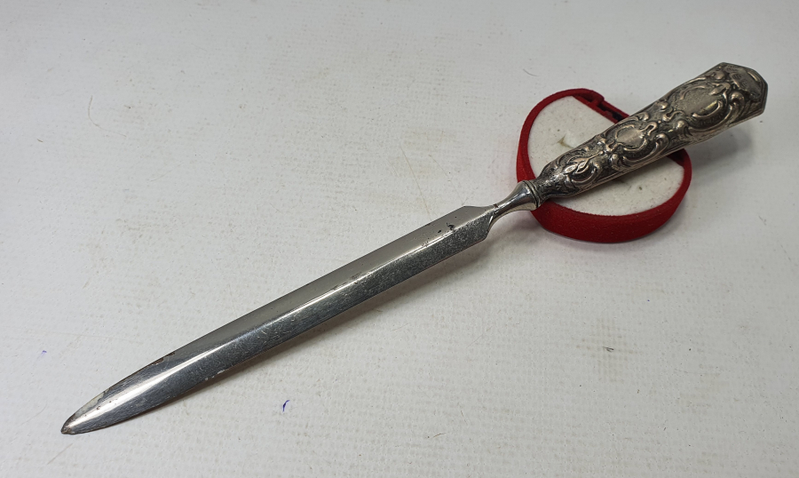 1900 BAŞLARI GÜMÜŞ SAPLI ZARF AÇACAĞI