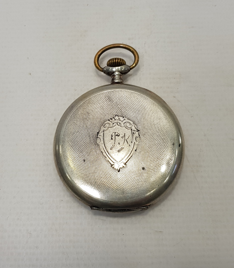 1900 TARİHLİ LEOPARD GÜMÜŞ CEP SAATİ