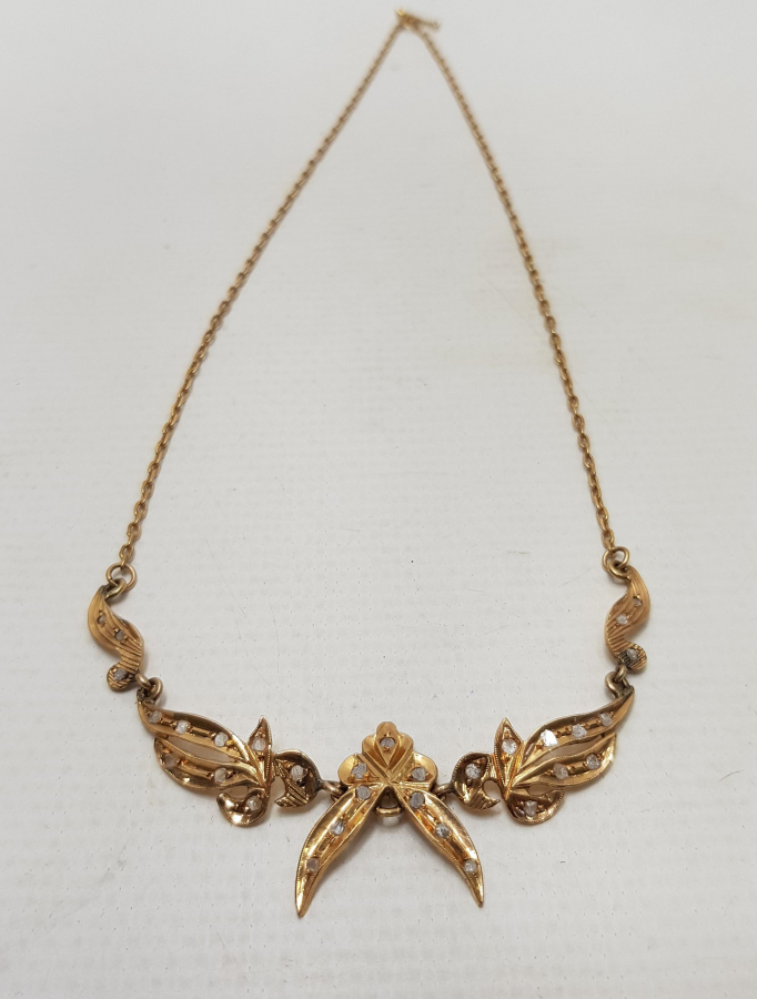 ELMAS GERDANLIK KOLYE 