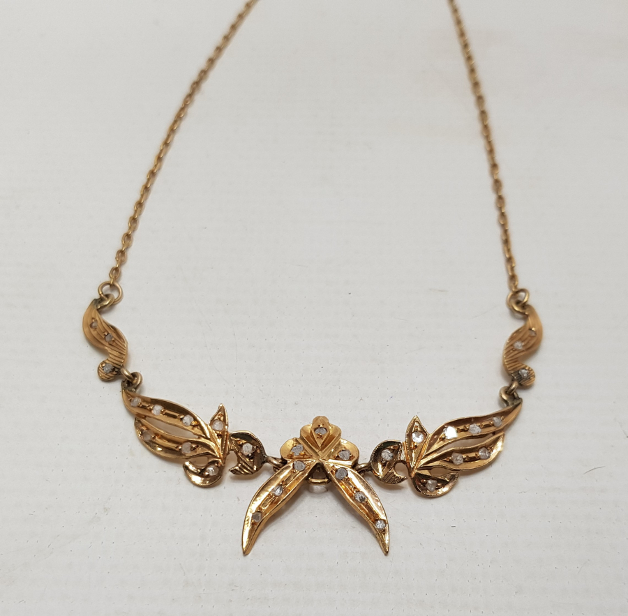 ELMAS GERDANLIK KOLYE 