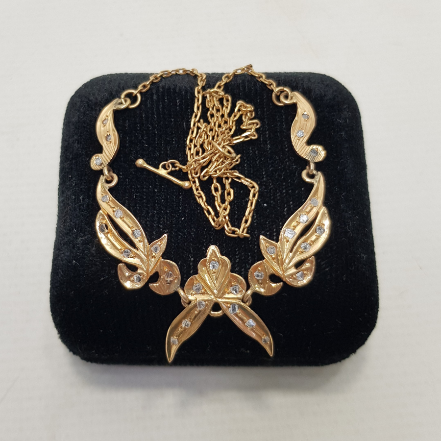 ELMAS GERDANLIK KOLYE 