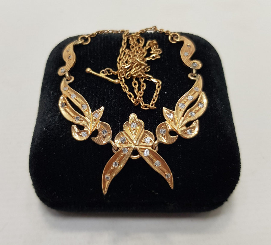 ELMAS GERDANLIK KOLYE 