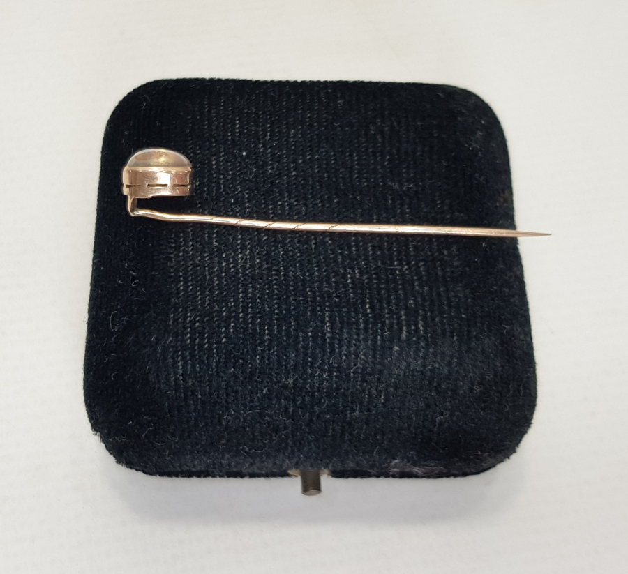 OPAL TAŞLI ALTIN BROŞ