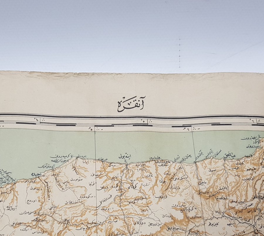 OSMANLI DÖNEMİ ANKARA HARİTASI 