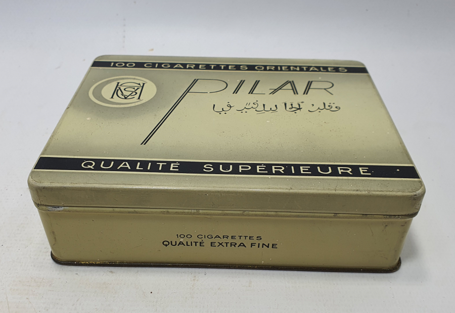 OSMANLI DÖNEMİ ÇİL KONDİSYONDA ÜZERİ OSMANLICA YAZILI TÜTÜN TABAKASI