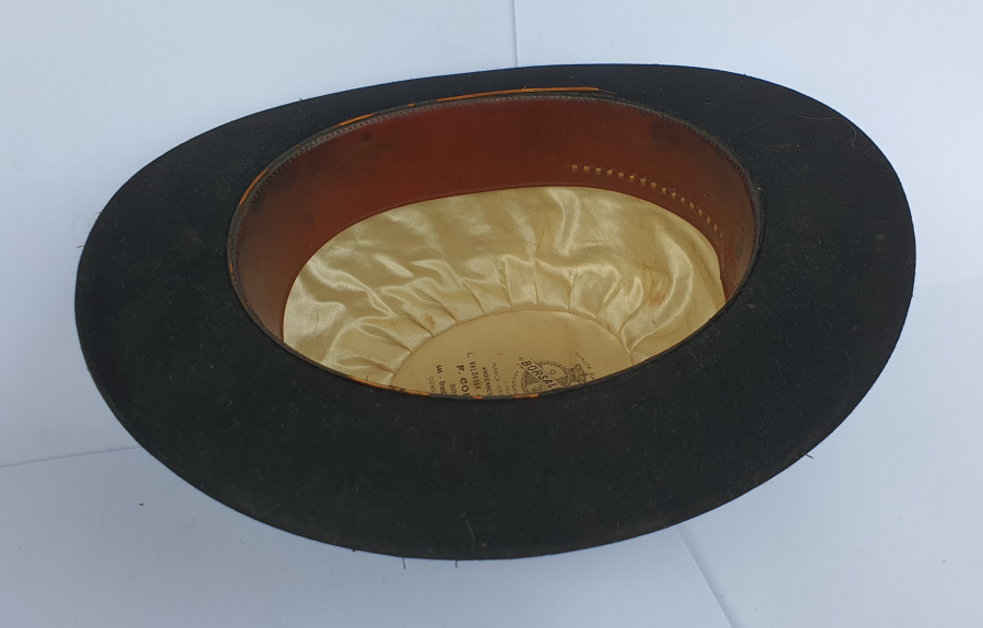 OSMANLI DÖNEMİ CONSTANTİNOPLE YAZILI MELON ŞAPKA - YAHUDİ ŞAPKASI