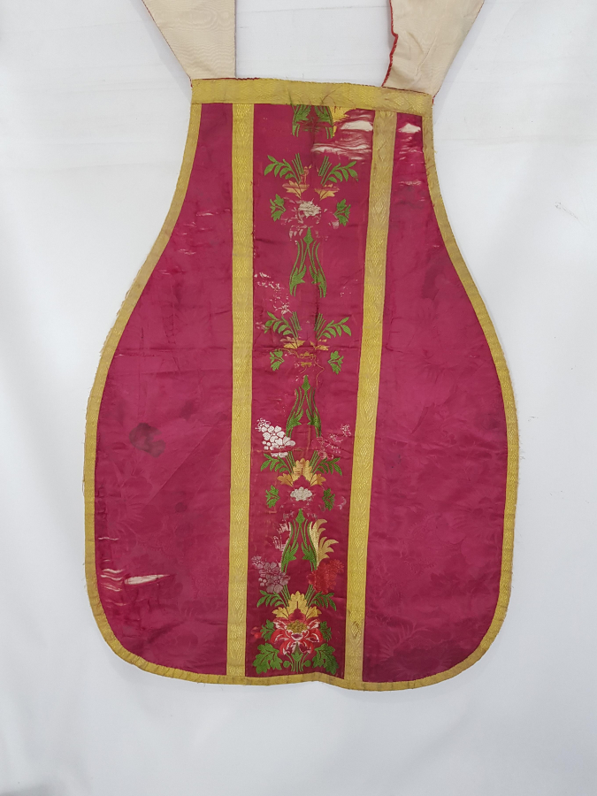 OSMANLI DÖNEMİ İPEK PAPAZ ELBİSESİ 