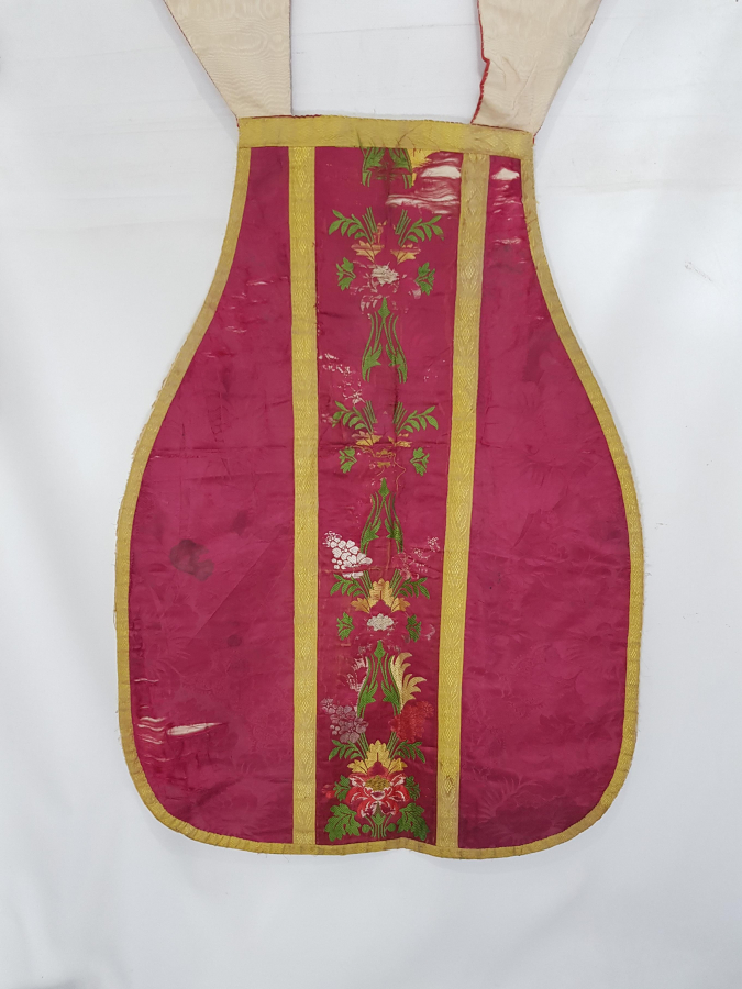 OSMANLI DÖNEMİ İPEK PAPAZ ELBİSESİ 