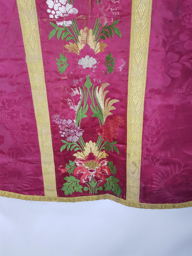 OSMANLI DÖNEMİ İPEK PAPAZ ELBİSESİ 