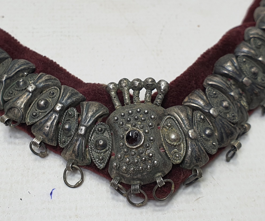 OSMANLI DÖNEMİ NADİR GÜMÜŞ GELİN DÖŞLÜĞÜ