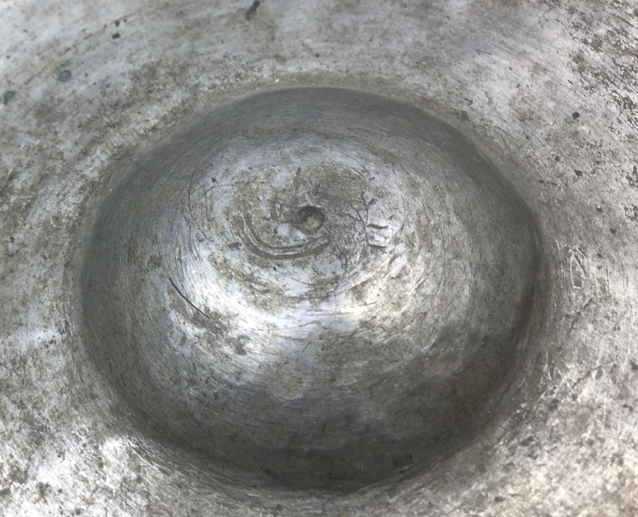 OSMANLI DÖNEMİ ORTASI YAZILI TUNÇ HAMAM TASI