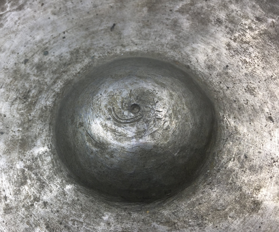 OSMANLI DÖNEMİ ORTASI YAZILI TUNÇ HAMAM TASI