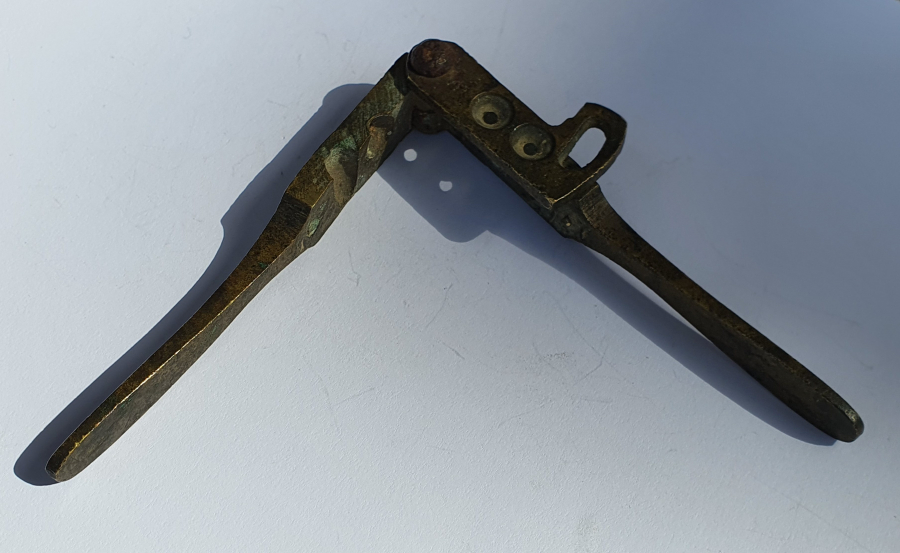 OSMANLI DÖNEMİ TABANCA İÇİN KURŞUN DÖKME KALIBI