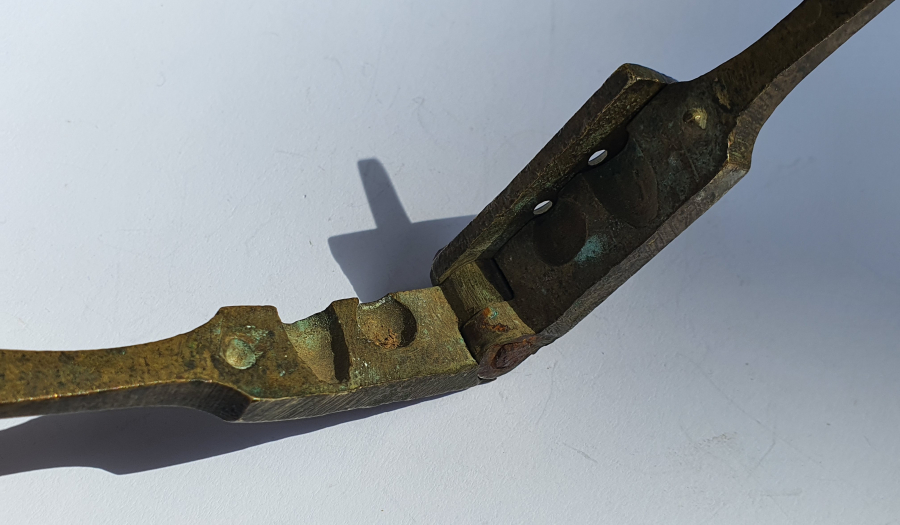 OSMANLI DÖNEMİ TABANCA İÇİN KURŞUN DÖKME KALIBI