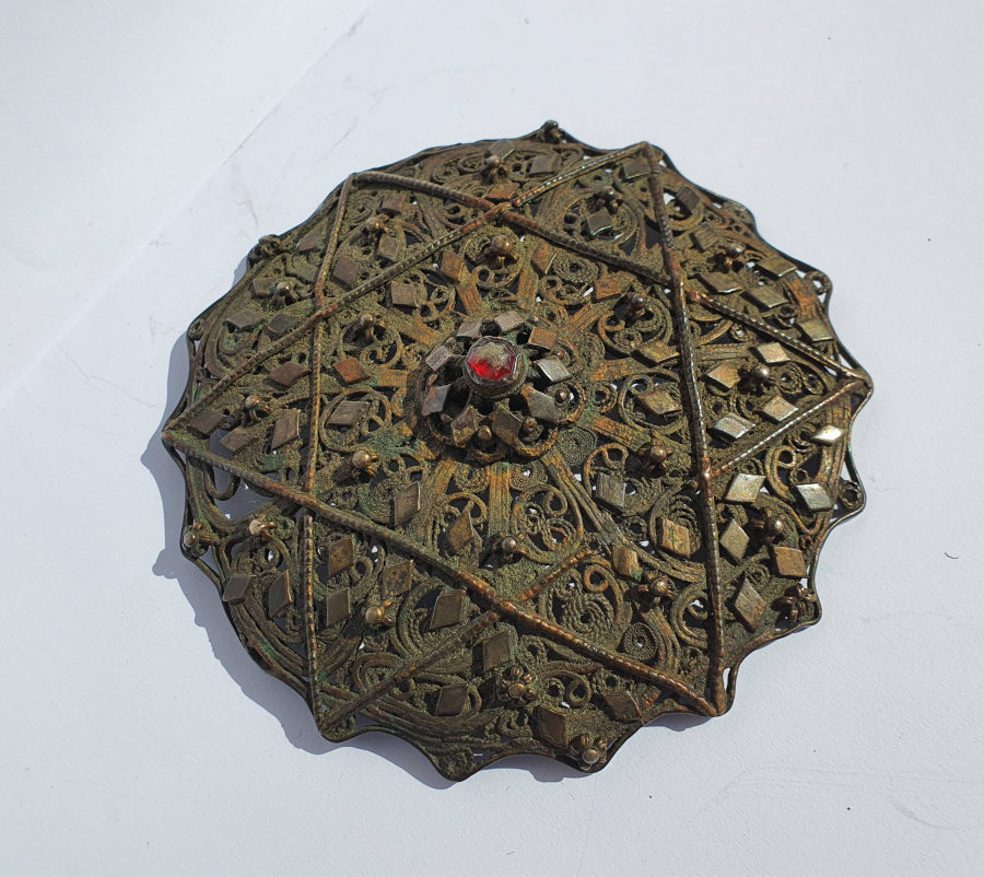 OSMANLI DÖNEMİ TELKARİ İŞÇİLİKLİ YÜKSEK AYAR GÜMÜŞTEN MÜHRÜ SÜLEYMANLI TEPELİK