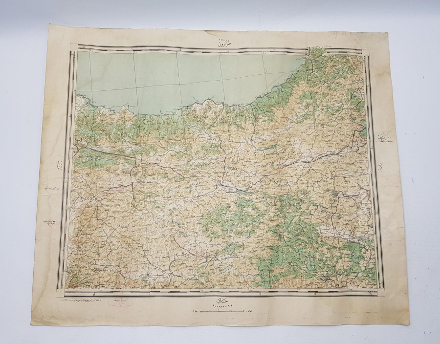 OSMANLI DÖNEMİ TRABZON HARİTASI 