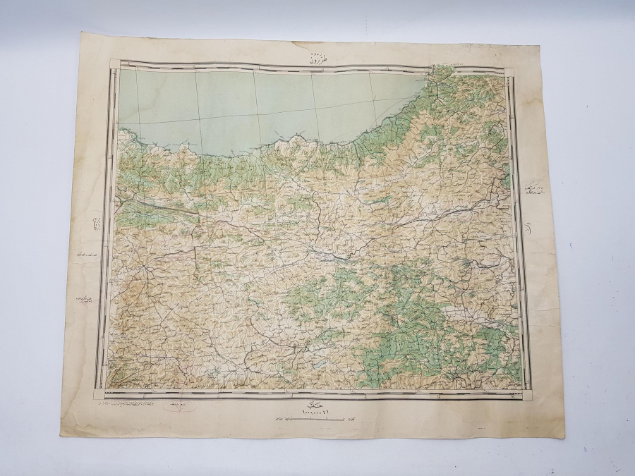 OSMANLI DÖNEMİ TRABZON HARİTASI 