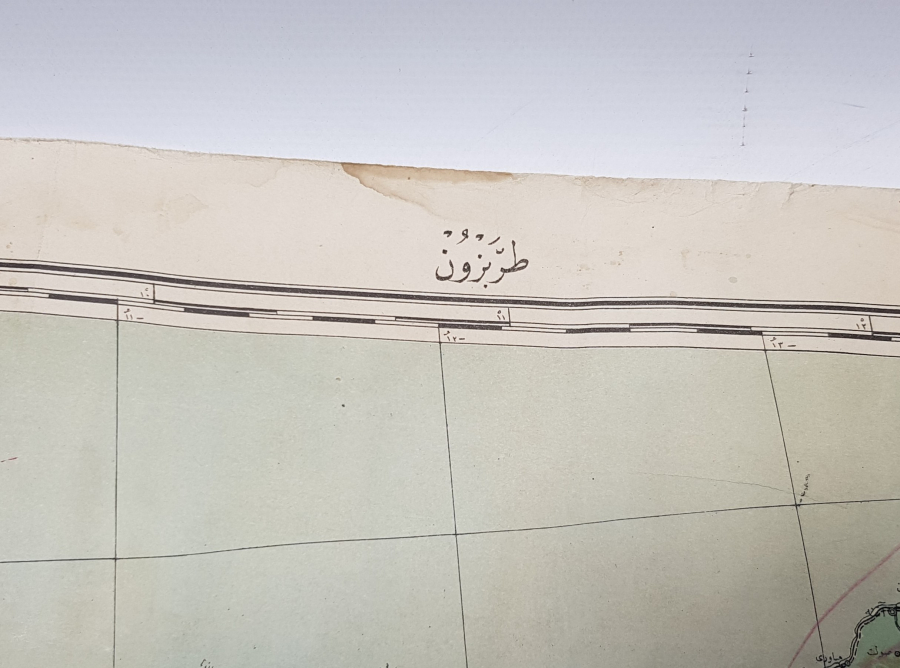 OSMANLI DÖNEMİ TRABZON HARİTASI 