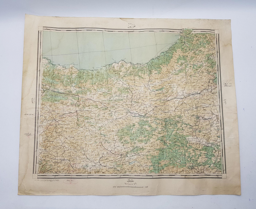 OSMANLI DÖNEMİ TRABZON HARİTASI 