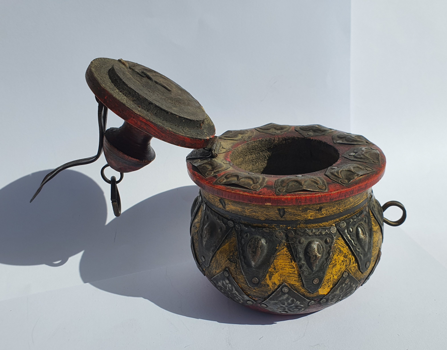 OSMANLI DÖNEMİ TÜRKMEN İŞİ KAHVE KUTUSU