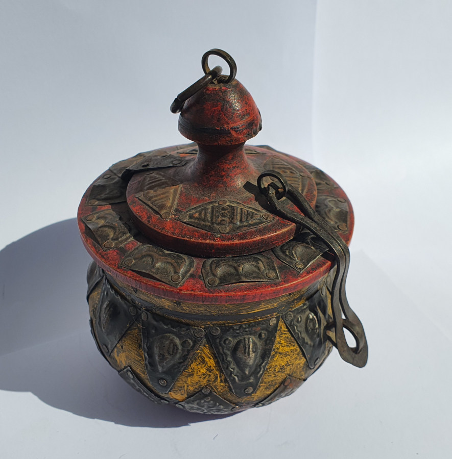 OSMANLI DÖNEMİ TÜRKMEN İŞİ KAHVE KUTUSU