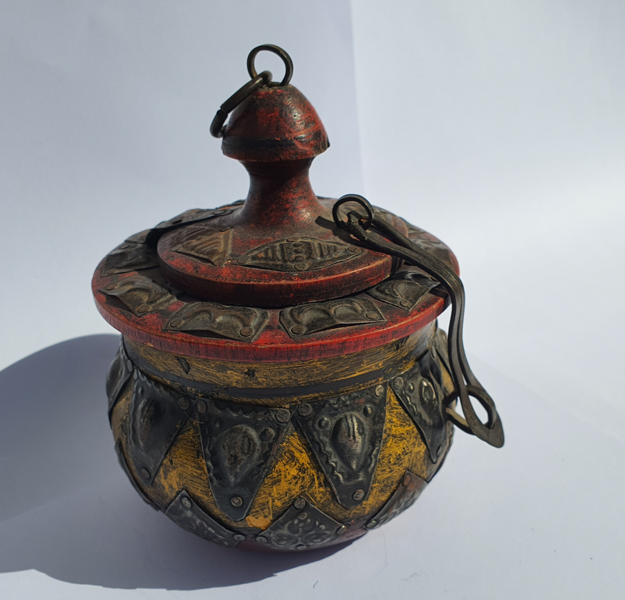 OSMANLI DÖNEMİ TÜRKMEN İŞİ KAHVE KUTUSU