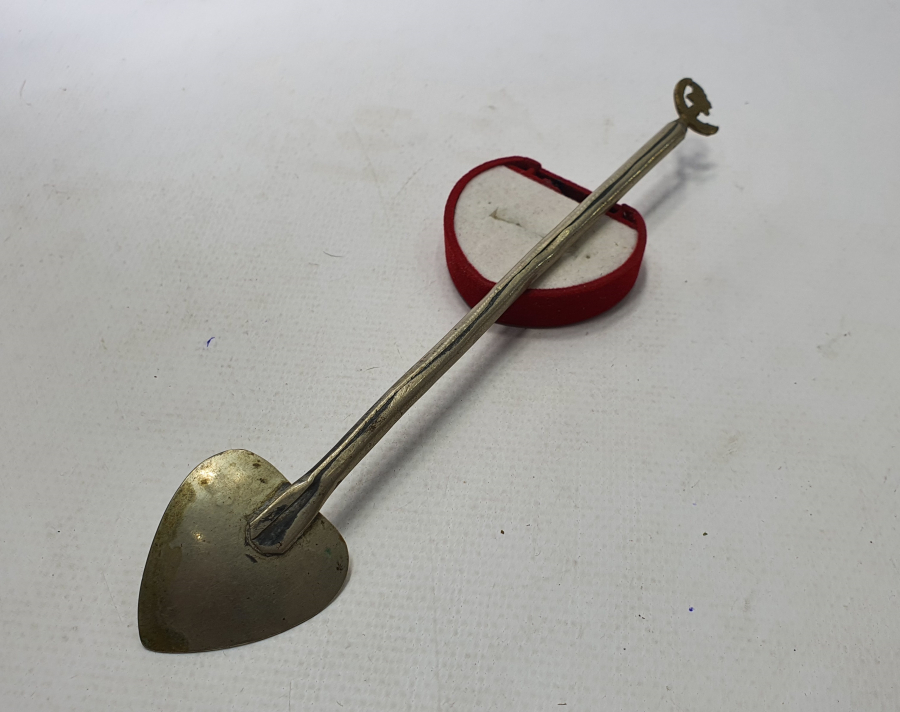 OSMANLI DÖNEMİ ÜZERİ DAMGALI DONDURMA KAŞIĞI