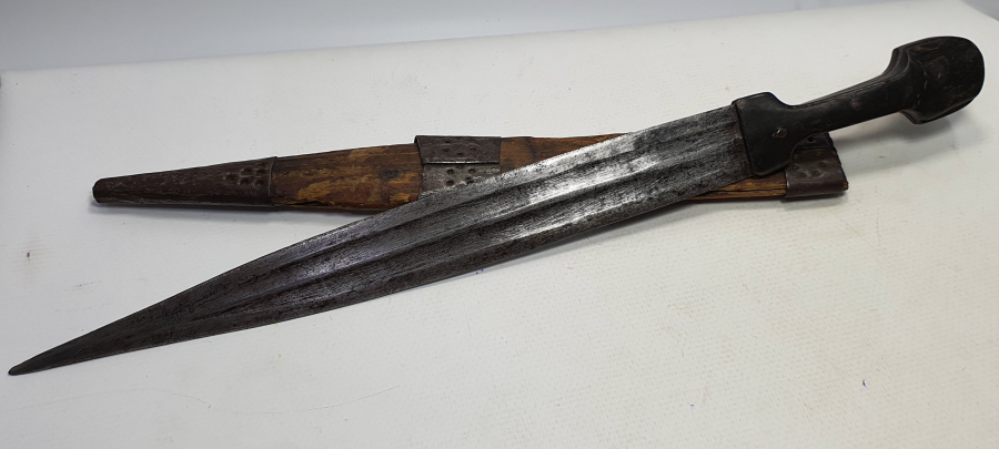 OSMANLI DÖNEMİ ÜZERİNDE BEYİT YAZILI NADİR ÇERKES KAMASI