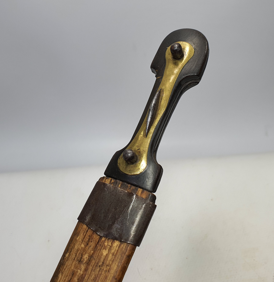 OSMANLI DÖNEMİ ÜZERİNDE BEYİT YAZILI NADİR ÇERKES KAMASI