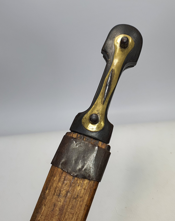 OSMANLI DÖNEMİ ÜZERİNDE BEYİT YAZILI NADİR ÇERKES KAMASI