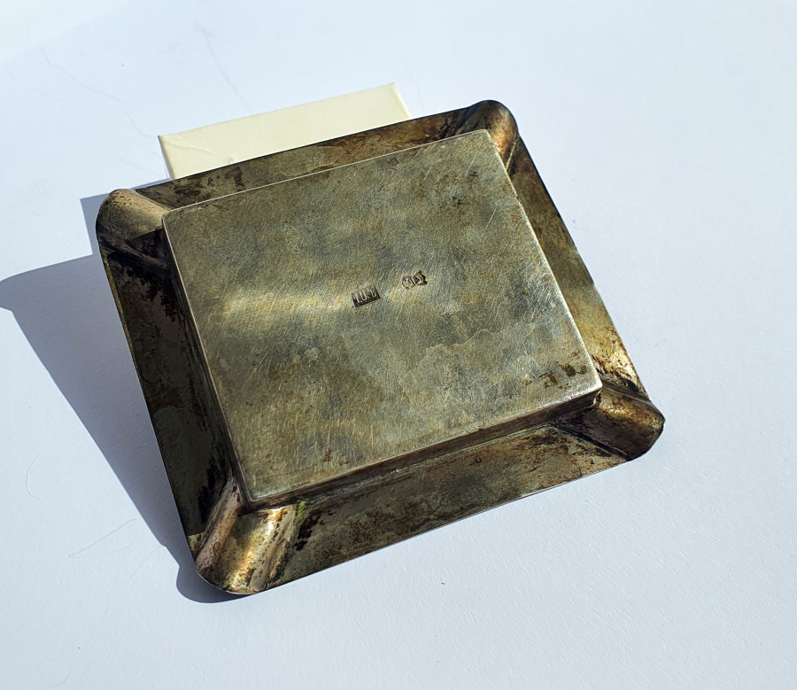 OSMANLI OSMANLICA VE ERMENİCE VAN DAMGALI GÜMÜŞ KÜLLÜK