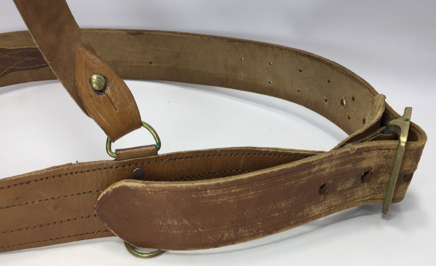 1. DÜNYA SAVAŞI DÖNEMİ TAM TAKIM SUBAY KEMERİ VE OMUZLUĞU