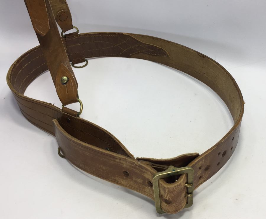 1. DÜNYA SAVAŞI DÖNEMİ TAM TAKIM SUBAY KEMERİ VE OMUZLUĞU