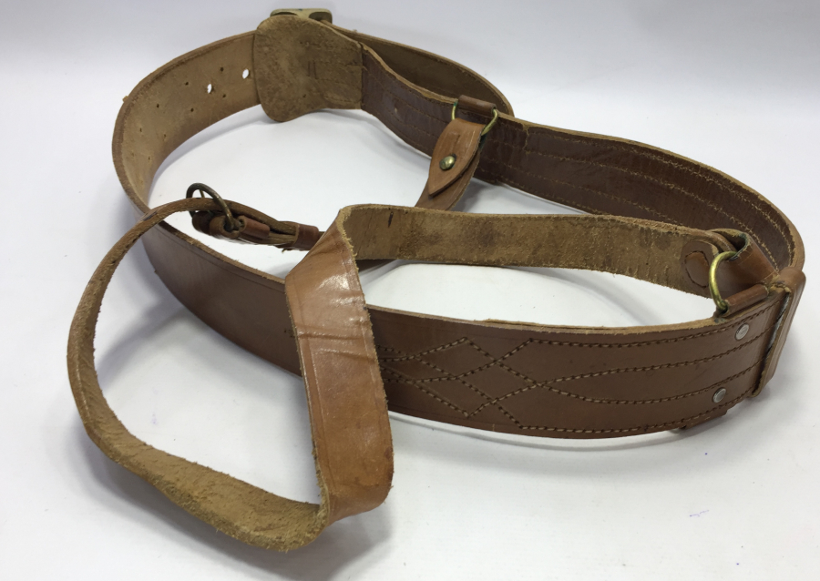 1. DÜNYA SAVAŞI DÖNEMİ TAM TAKIM SUBAY KEMERİ VE OMUZLUĞU