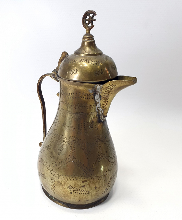 OSMANLI DÖNEMİ AY YILDIZLI SÜLEYMANİYE İŞİ SÜTLÜK