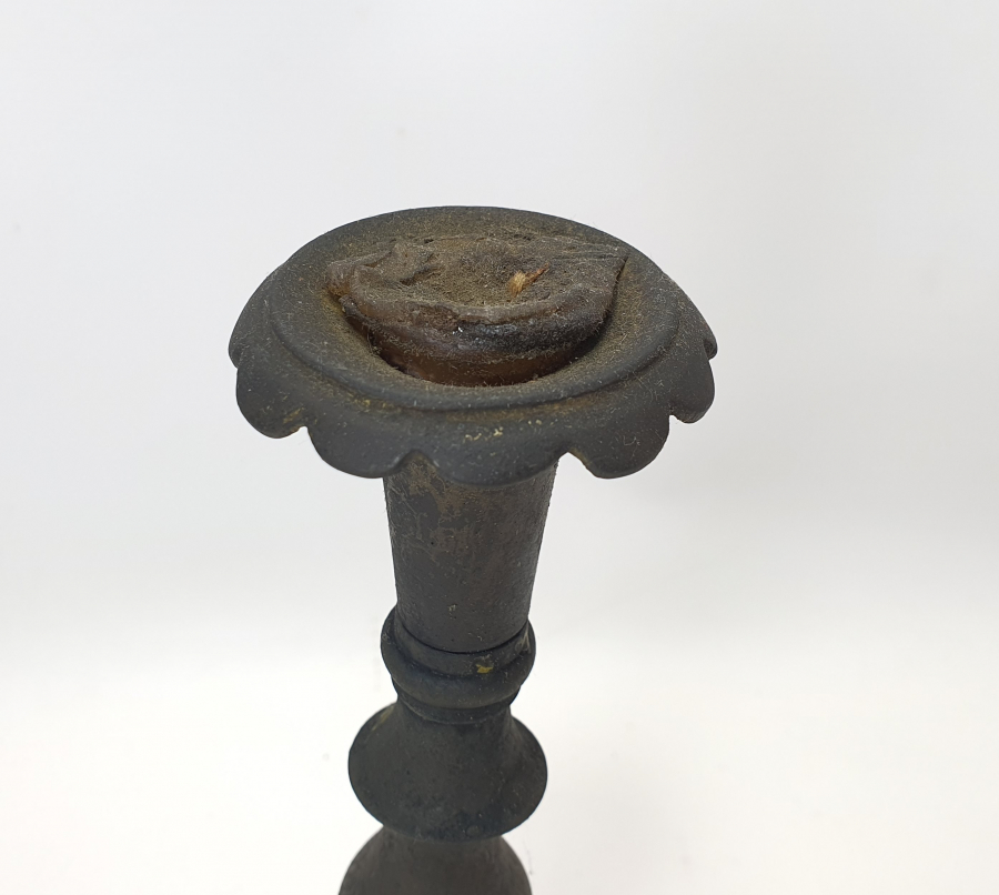 OSMANLI DÖNEMİ LALE FORMLU SÜLEYMANİYE ŞAMDAN