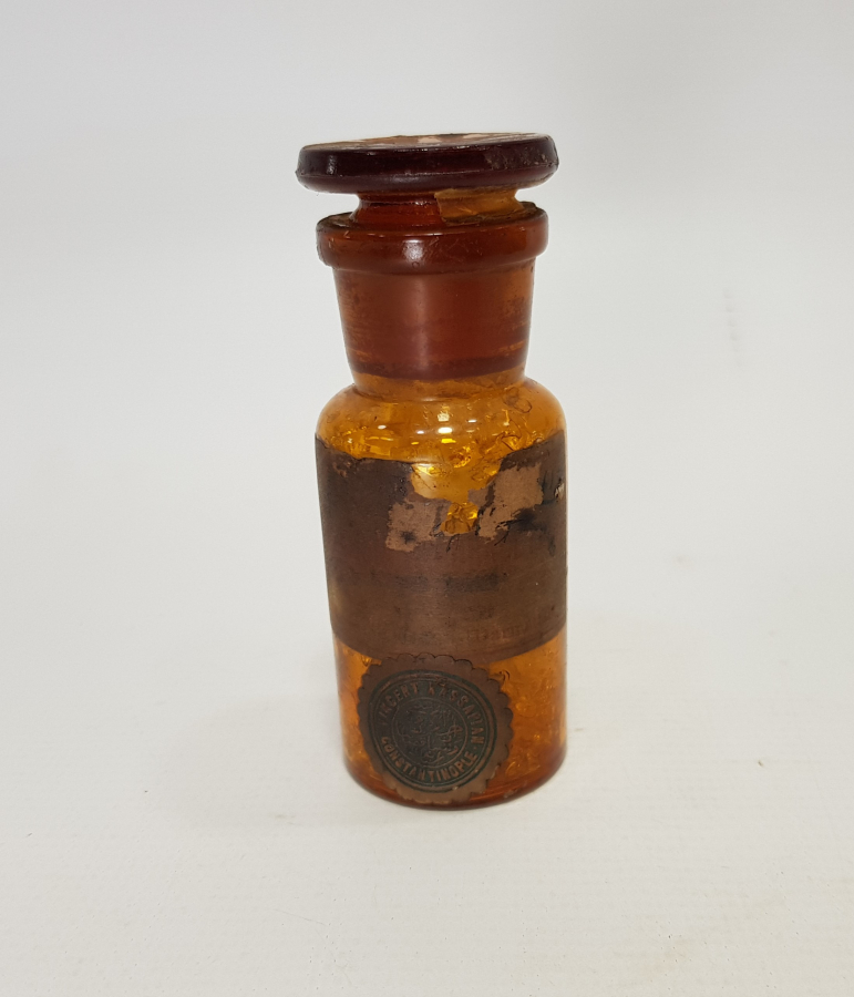 OSMANLI İLAÇ ŞİŞESİ: VINCENT KASAPPIAN CONSTANTINOPLE