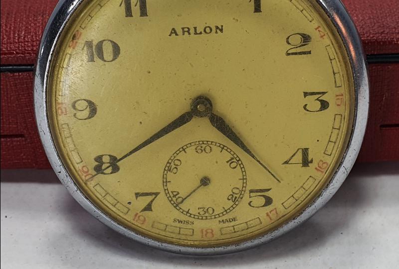 DEVLET DEMİR YOLLARI İÇİN ÖZEL YAPILMIŞ ARLON CEP SAATİ