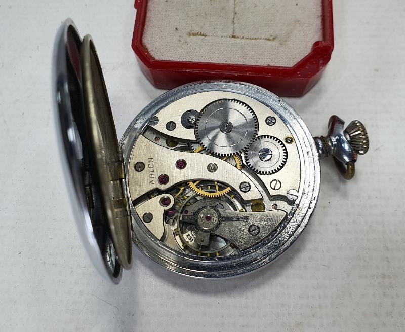 DEVLET DEMİR YOLLARI İÇİN ÖZEL YAPILMIŞ ARLON CEP SAATİ