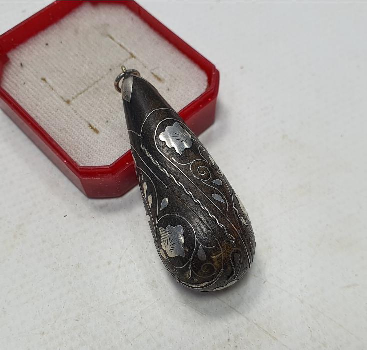 OSMANLI DÖNEMİ ÇOK NADİR AFYON İŞİ DERVİŞ KAMBERİYESİ - KAMBERİYE