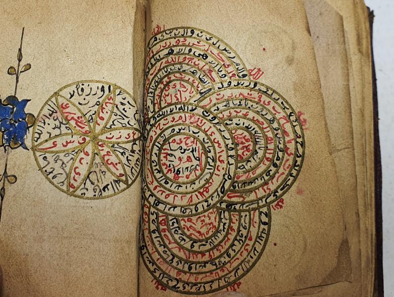 OSMANLI DÖNEMİ ÇOK NADİR DERGAH SANCAĞI MUSHAF-I ŞERİFİ