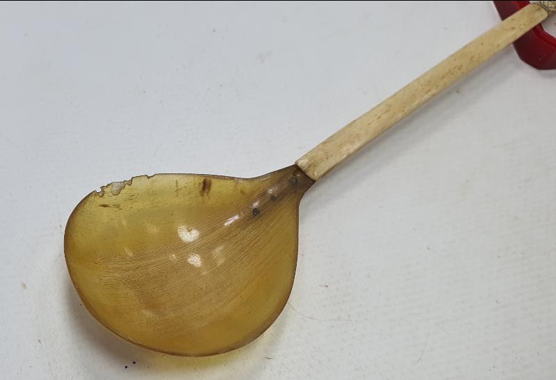 OSMANLI DÖNEMİ TEKKE İŞİ NADİR HOŞAF KAŞIĞI