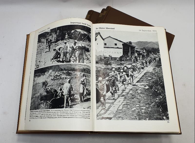 RESİMLERLE 2. DÜNYA SAVAŞINI ANLATAN İNGİLİZCE 6 CİLTLİK ANSİKLOPEDİ