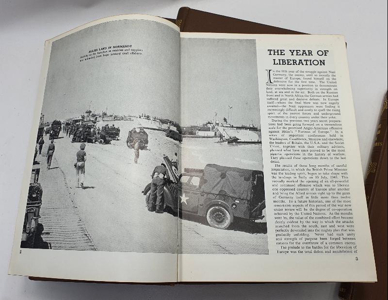 RESİMLERLE 2. DÜNYA SAVAŞINI ANLATAN İNGİLİZCE 6 CİLTLİK ANSİKLOPEDİ