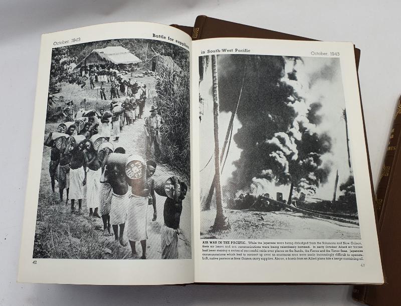 RESİMLERLE 2. DÜNYA SAVAŞINI ANLATAN İNGİLİZCE 6 CİLTLİK ANSİKLOPEDİ