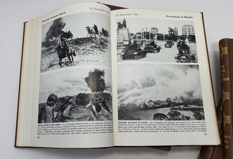 RESİMLERLE 2. DÜNYA SAVAŞINI ANLATAN İNGİLİZCE 6 CİLTLİK ANSİKLOPEDİ